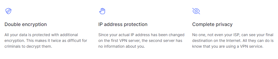 Double VPN Advantages